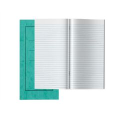6.5''x 4'' Exercise Book 8mm Ruled Green 64pg 50pk Green hi-res